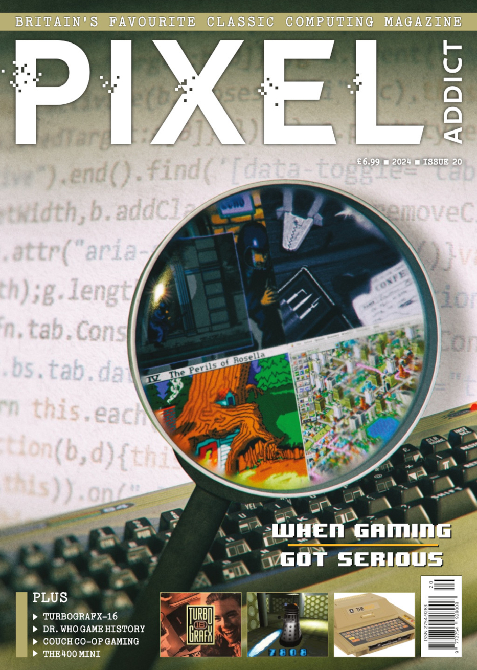 Pixel Addict classic computing magazine